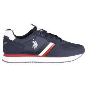 U.S. POLO ASSN. Blue Polyester Sneaker