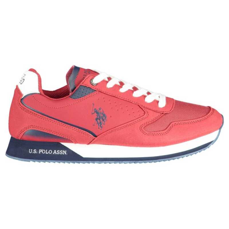 U.S. POLO ASSN. Red Polyester Sneaker, theFeinheit
