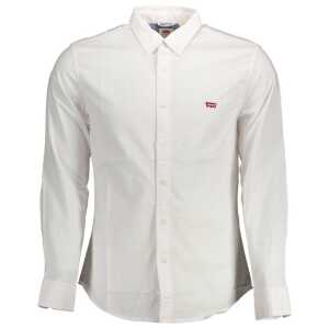 Levi's White Cotton Shirt