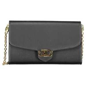Ralph Lauren Black Leather Handbag