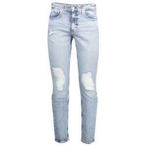Calvin Klein Blue Cotton Jeans & Pant