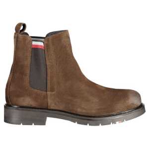 Tommy Hilfiger Brown Polyester Boot