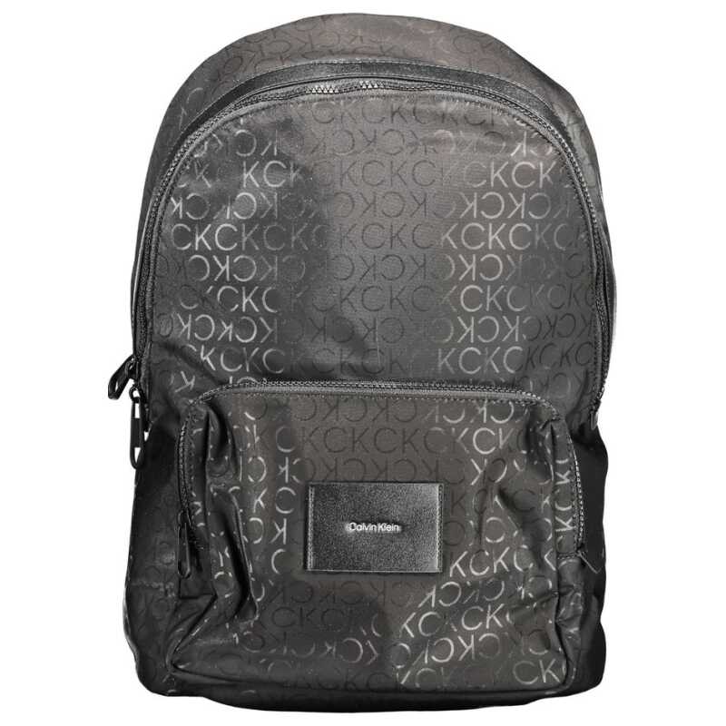 Calvin Klein Black Polyester Backpack, theFeinheit