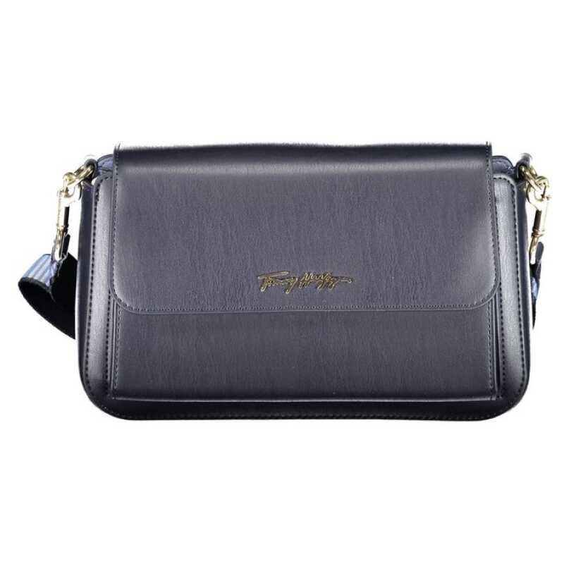 Tommy Hilfiger Blue Polyethylene Handbag, theFeinheit