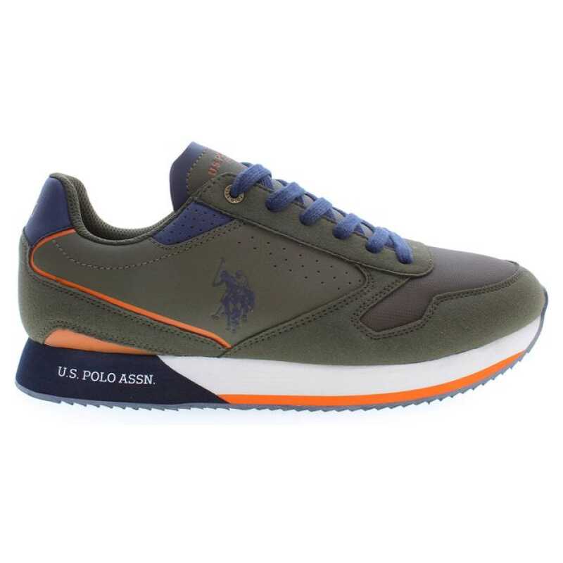 U.S. POLO ASSN. Green Polyester Sneaker, theFeinheit