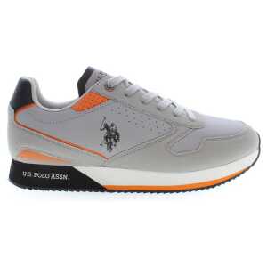 U.S. POLO ASSN. Gray Polyester Sneaker