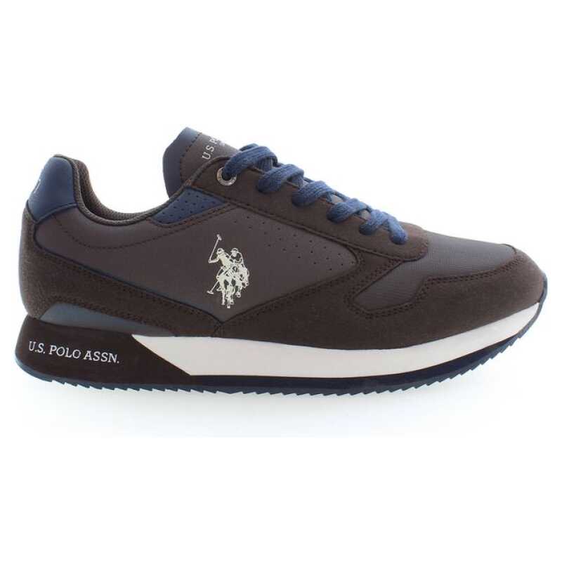 U.S. POLO ASSN. Brown Polyester Sneaker, theFeinheit