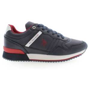 U.S. POLO ASSN. Blue Polyester Sneaker