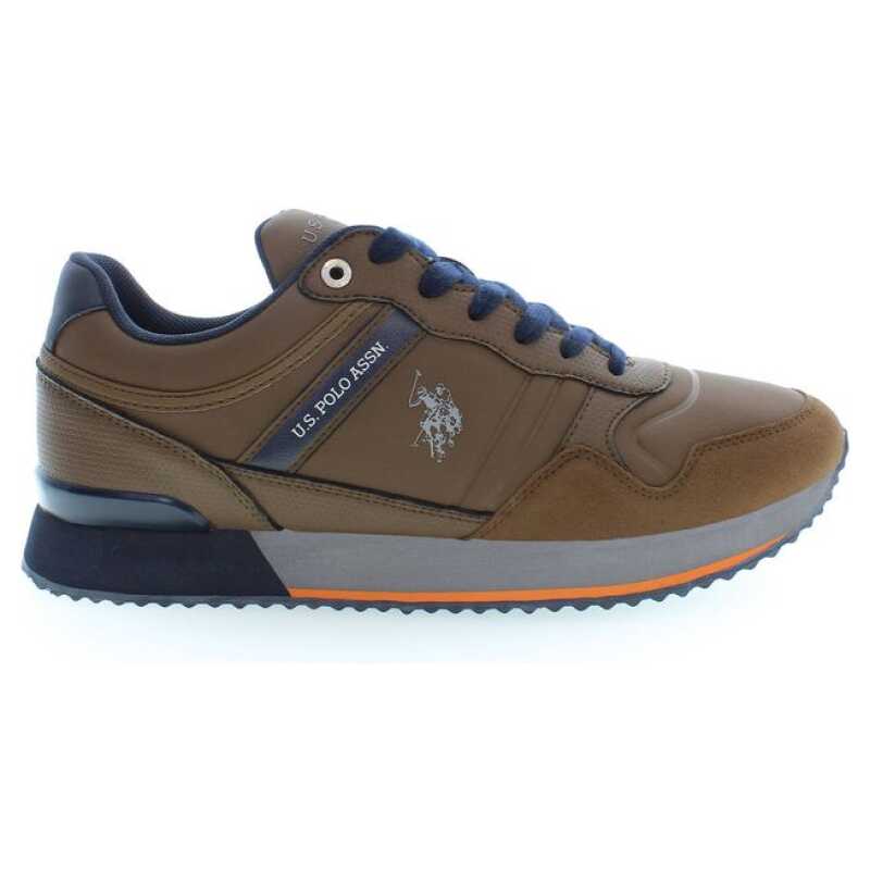 U.S. POLO ASSN. Brown Polyester Sneaker, theFeinheit