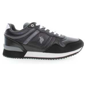 U.S. POLO ASSN. Black Polyester Sneaker