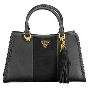 Guess Jeans Black Polyethylene Handbag
