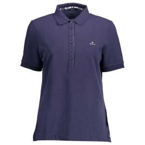 Gant Blue Cotton Polo Shirt