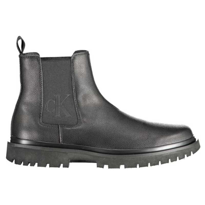 Calvin Klein Black Polyester Boot, theFeinheit