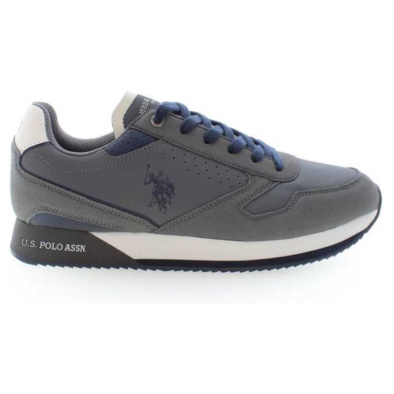 U.S. POLO ASSN. Gray Polyester Sneaker, theFeinheit