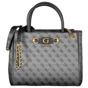 Guess Jeans Black Polyethylene Handbag