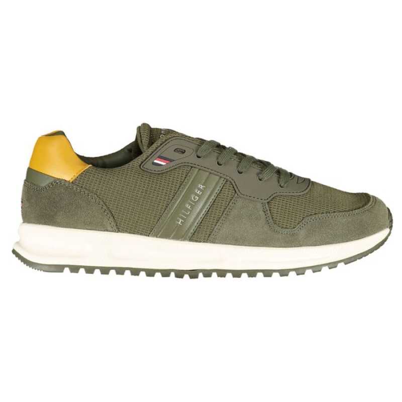 Tommy Hilfiger Green Polyester Sneaker, theFeinheit