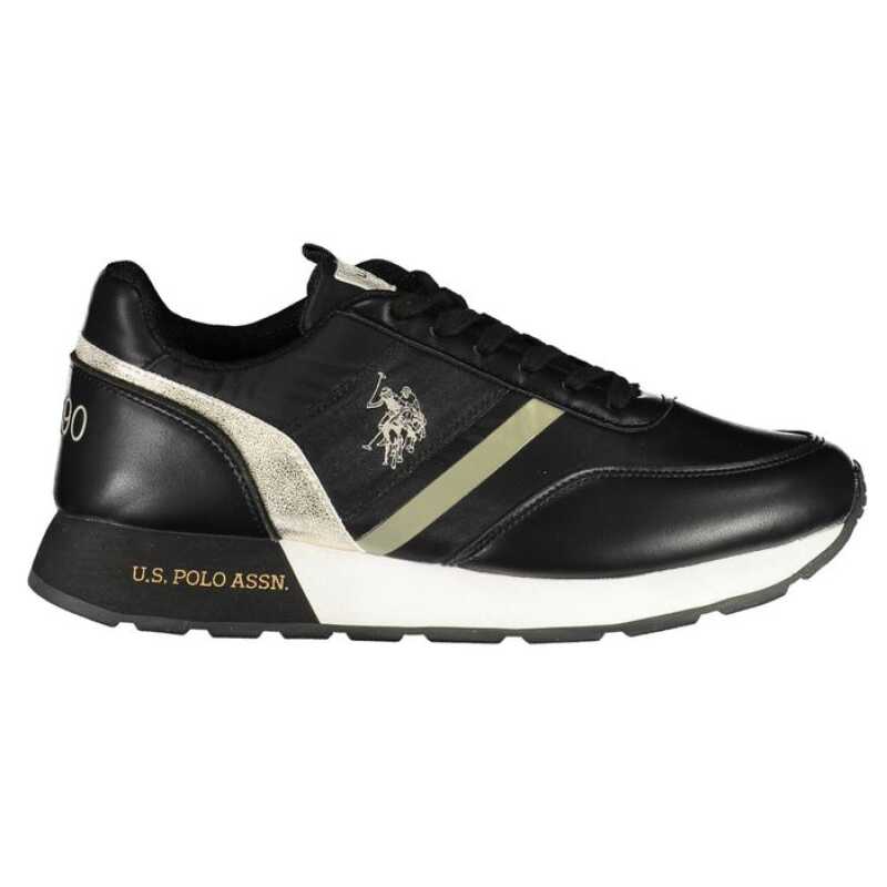 U.S. POLO ASSN. Black Polyester Sneaker, theFeinheit