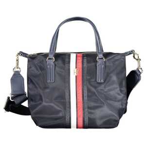 Tommy Hilfiger Blue Nylon Handbag