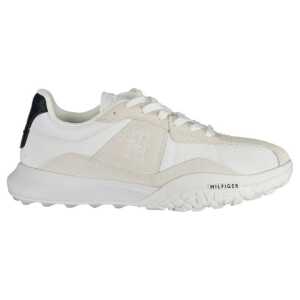 Tommy Hilfiger White Polyester Sneaker