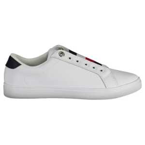 Tommy Hilfiger White Polyester Sneaker
