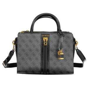 Guess Jeans Black Polyethylene Handbag