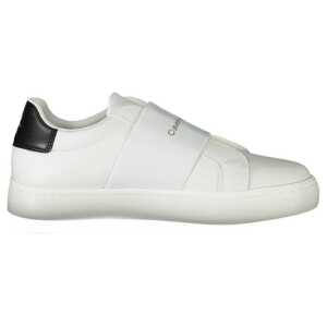 Calvin Klein White Polyester Sneaker