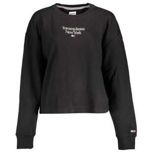 Tommy Hilfiger Black Cotton Sweater