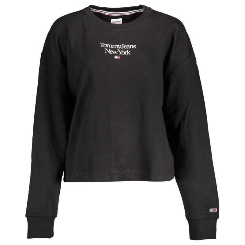 Tommy Hilfiger Black Cotton Sweater, theFeinheit