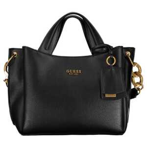 Guess Jeans Black Polyethylene Handbag