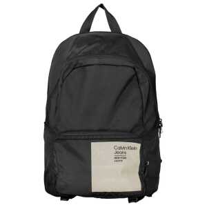 Calvin Klein Black Polyester Backpack