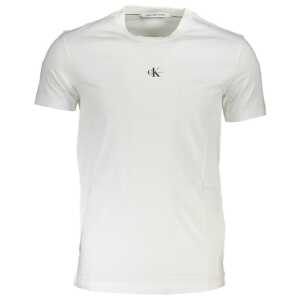 Calvin Klein White Cotton T-Shirt