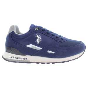 U.S. POLO ASSN. Blue Polyester Sneaker