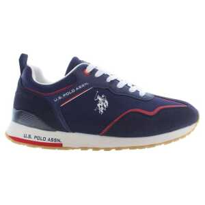 U.S. POLO ASSN. Blue Polyester Sneaker