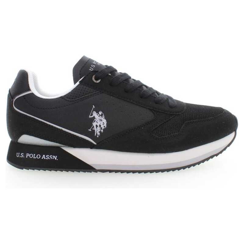 U.S. POLO ASSN. Black Polyester Sneaker, theFeinheit
