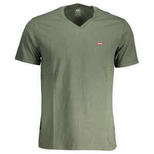 Levi's Green Cotton T-Shirt
