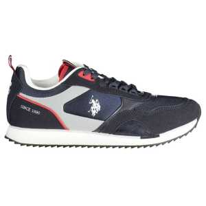 U.S. POLO ASSN. Blue Polyester Sneaker