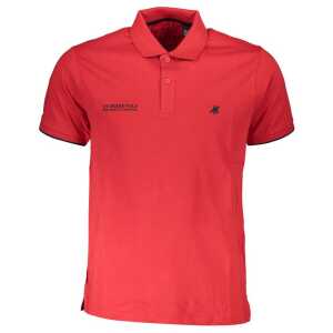 U.S. Grand Polo Red Cotton Polo Shirt