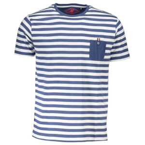 U.S. Grand Polo Blue Cotton T-Shirt