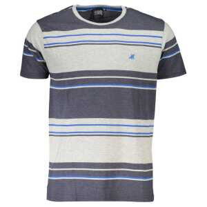 U.S. Grand Polo Blue Cotton T-Shirt
