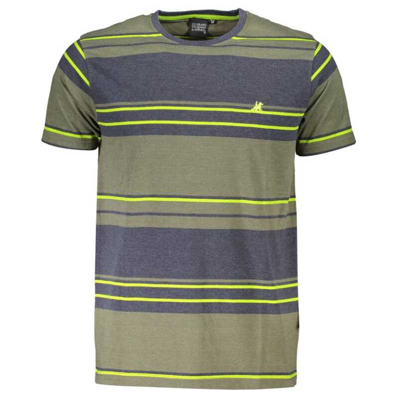 U.S. Grand Polo Green Cotton T-Shirt, theFeinheit