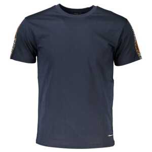 Cavalli Class Blue Cotton T-Shirt