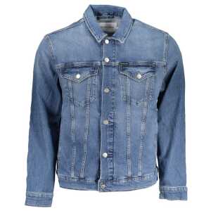 Calvin Klein Blue Cotton Jacket
