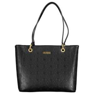 Guess Jeans Black Polyethylene Handbag