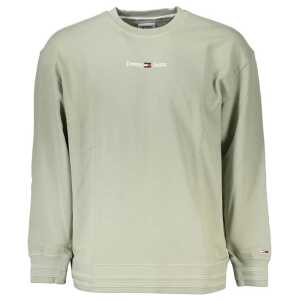 Tommy Hilfiger Green Cotton Sweater