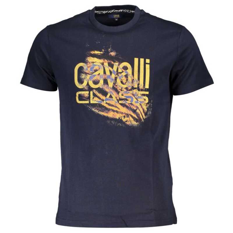 Cavalli Class Blue Cotton T-Shirt, theFeinheit