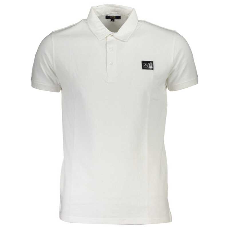 Cavalli Class White Cotton Polo Shirt, theFeinheit