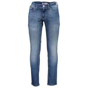Tommy Hilfiger Blue Cotton Jeans & Pant