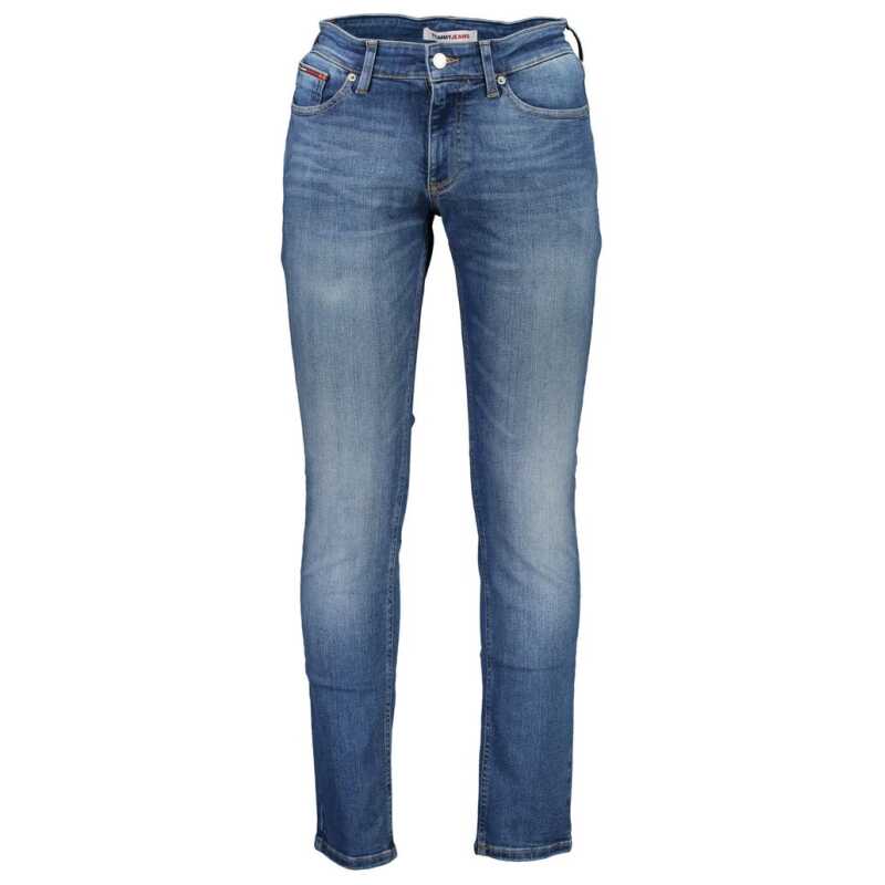 Tommy Hilfiger Blue Cotton Jeans &amp; Pant, theFeinheit