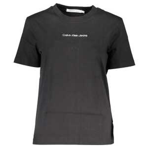 Calvin Klein Black Cotton Tops & T-Shirt