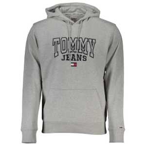 Tommy Hilfiger Gray Cotton Sweater
